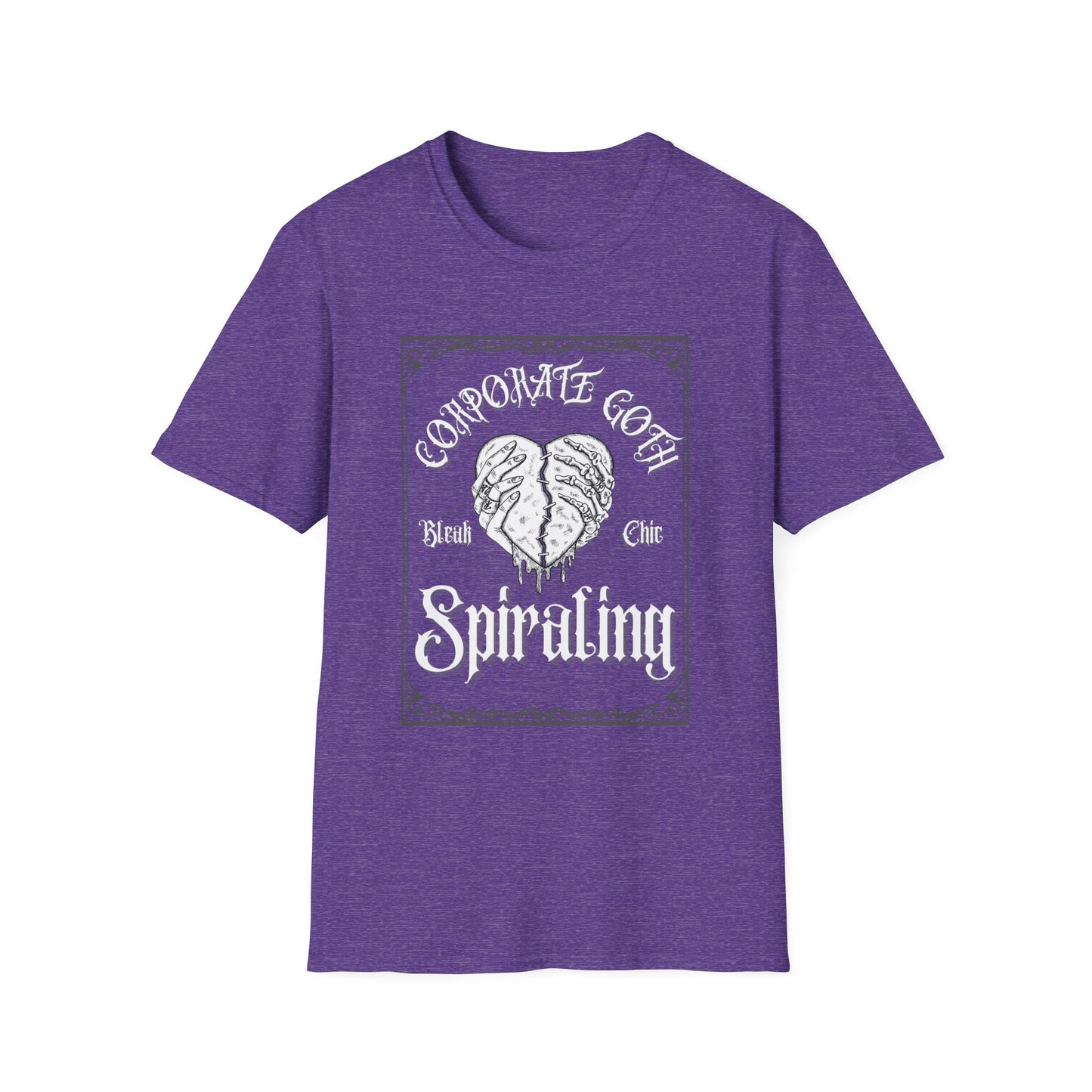 Corporate Goth Spiraling T-Shirt