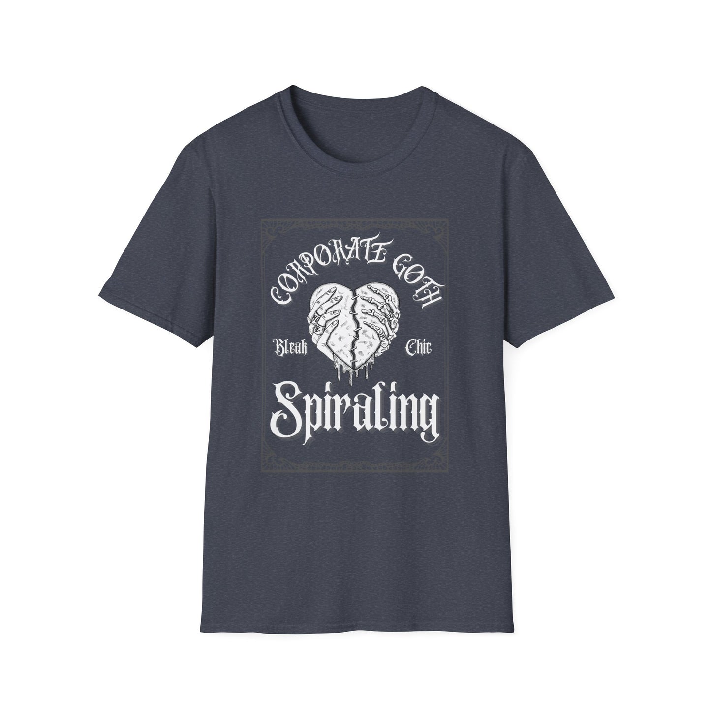 Corporate Goth Spiraling T-Shirt