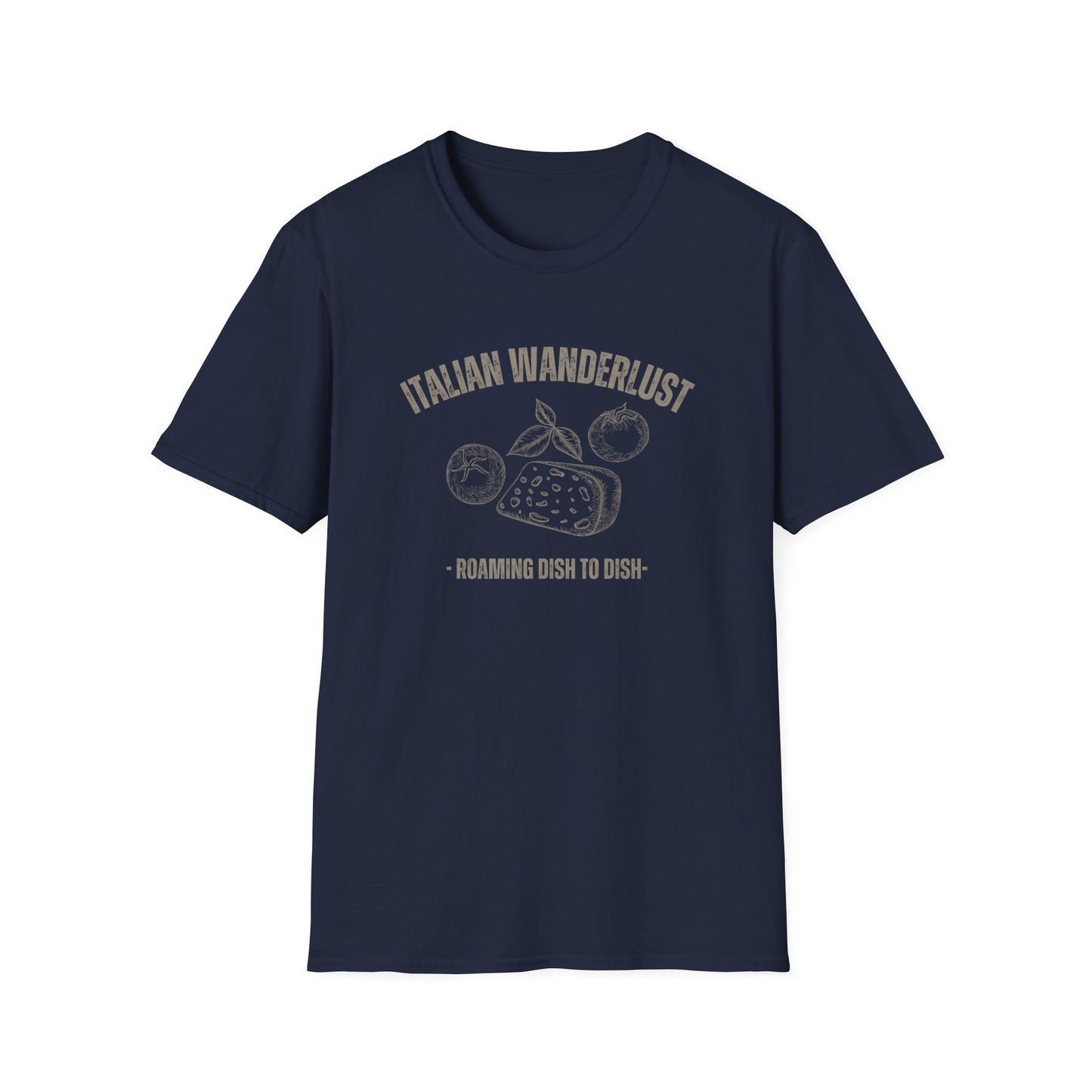 Italian Wanderlust: Roaming Dish to Dish T-Shirt