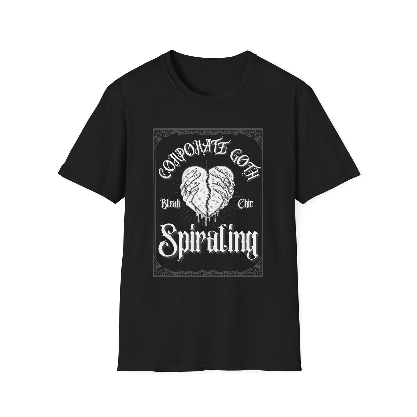 Corporate Goth Spiraling T-Shirt