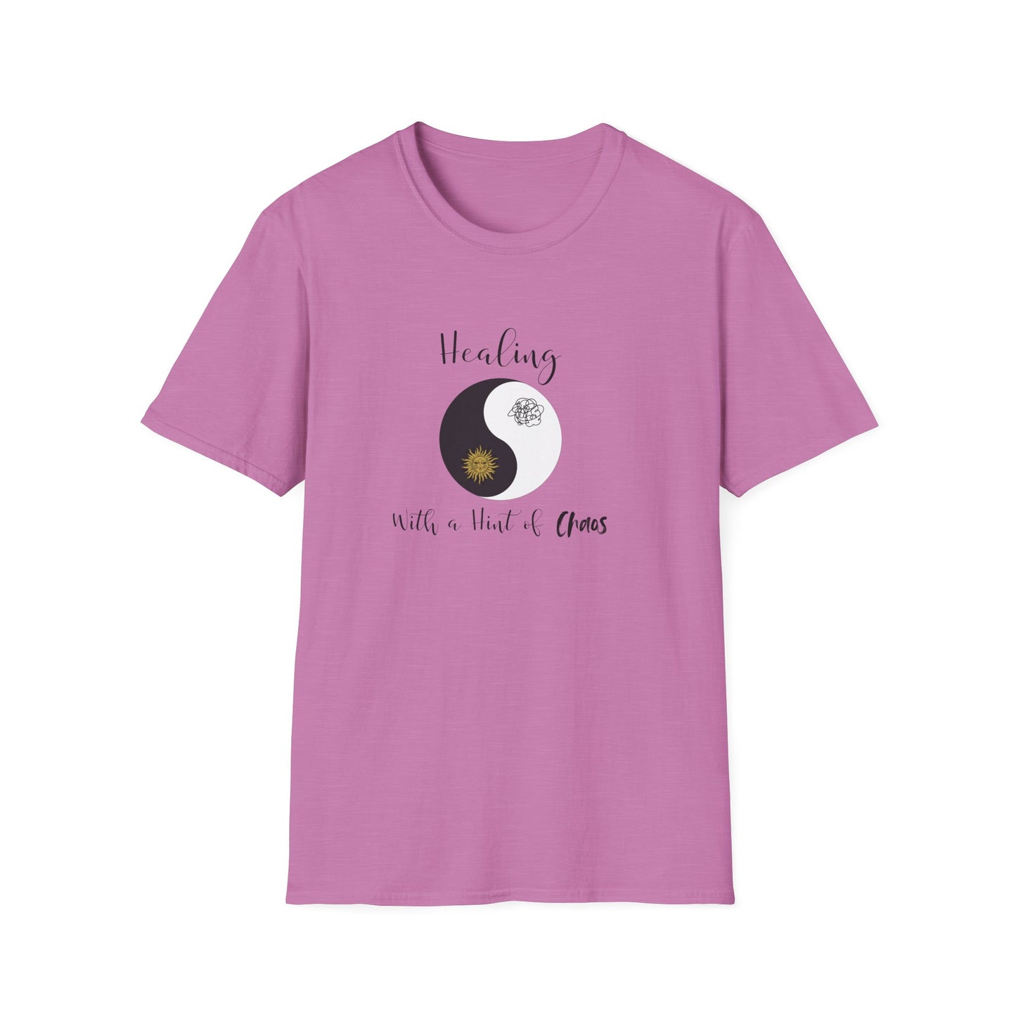 Healing with a Hint of Chaos - Ying Yang T-Shirt