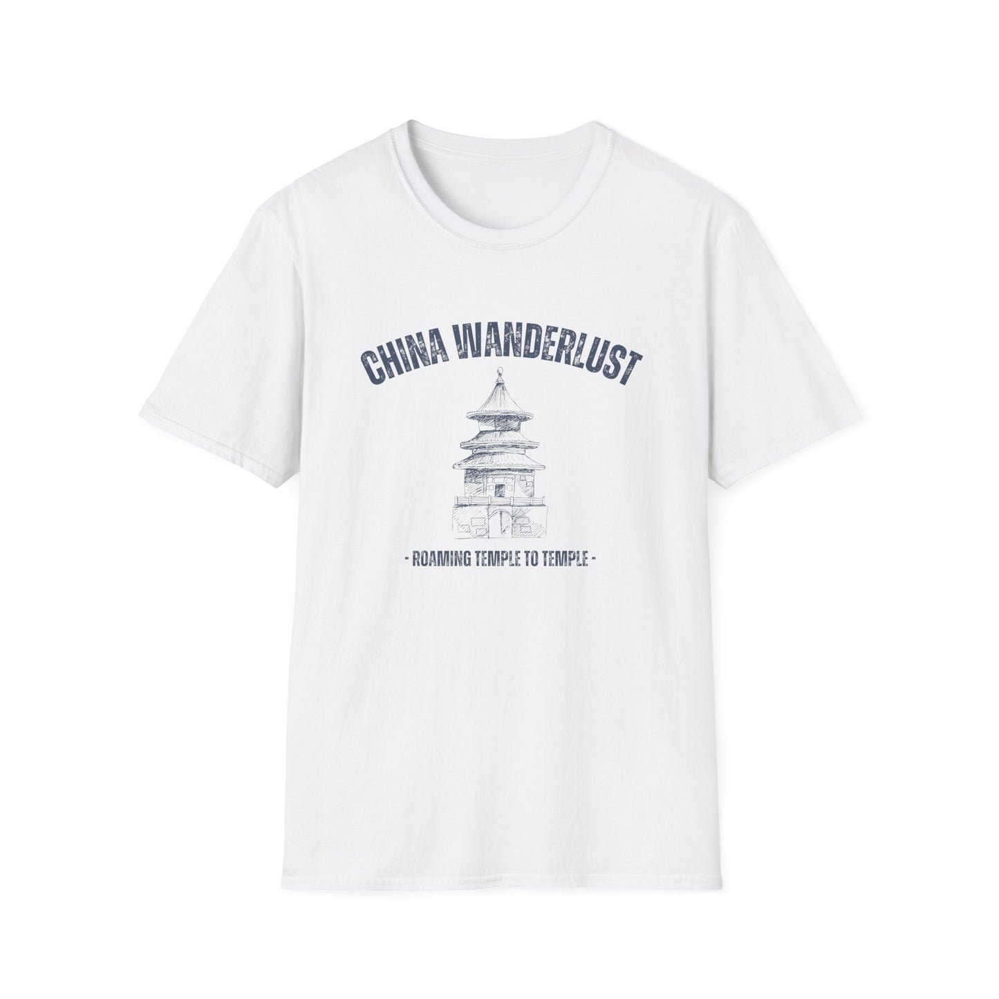 China Wanderlust Roaming Temple to Temple T-Shirt