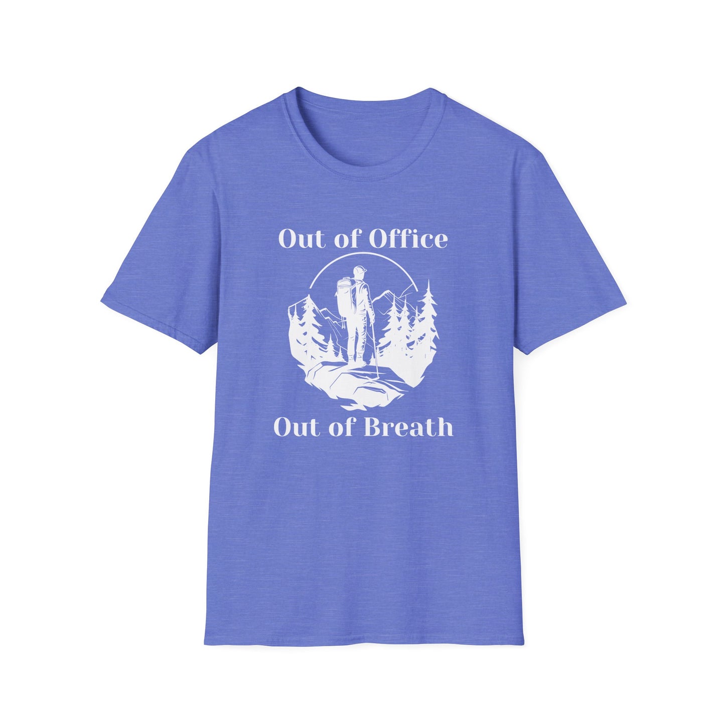 Out of Office, Out of Breath (Hiking) T-Shirt