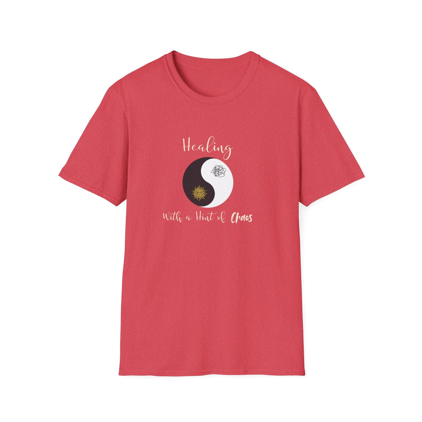 Healing with a Hint of Chaos - Ying Yang T-Shirt