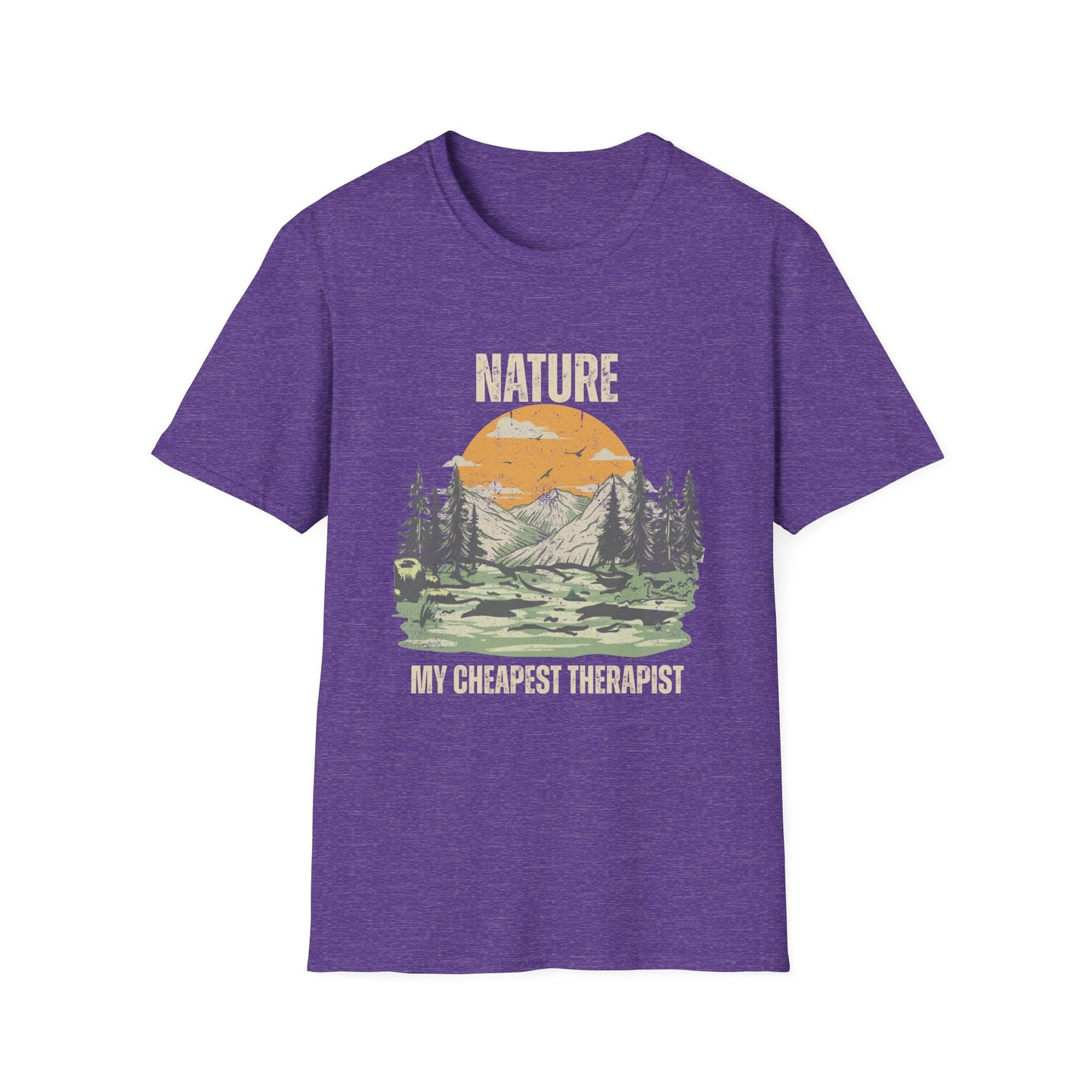 Nature, My Cheapest Therapist (Hiking) T-Shirt