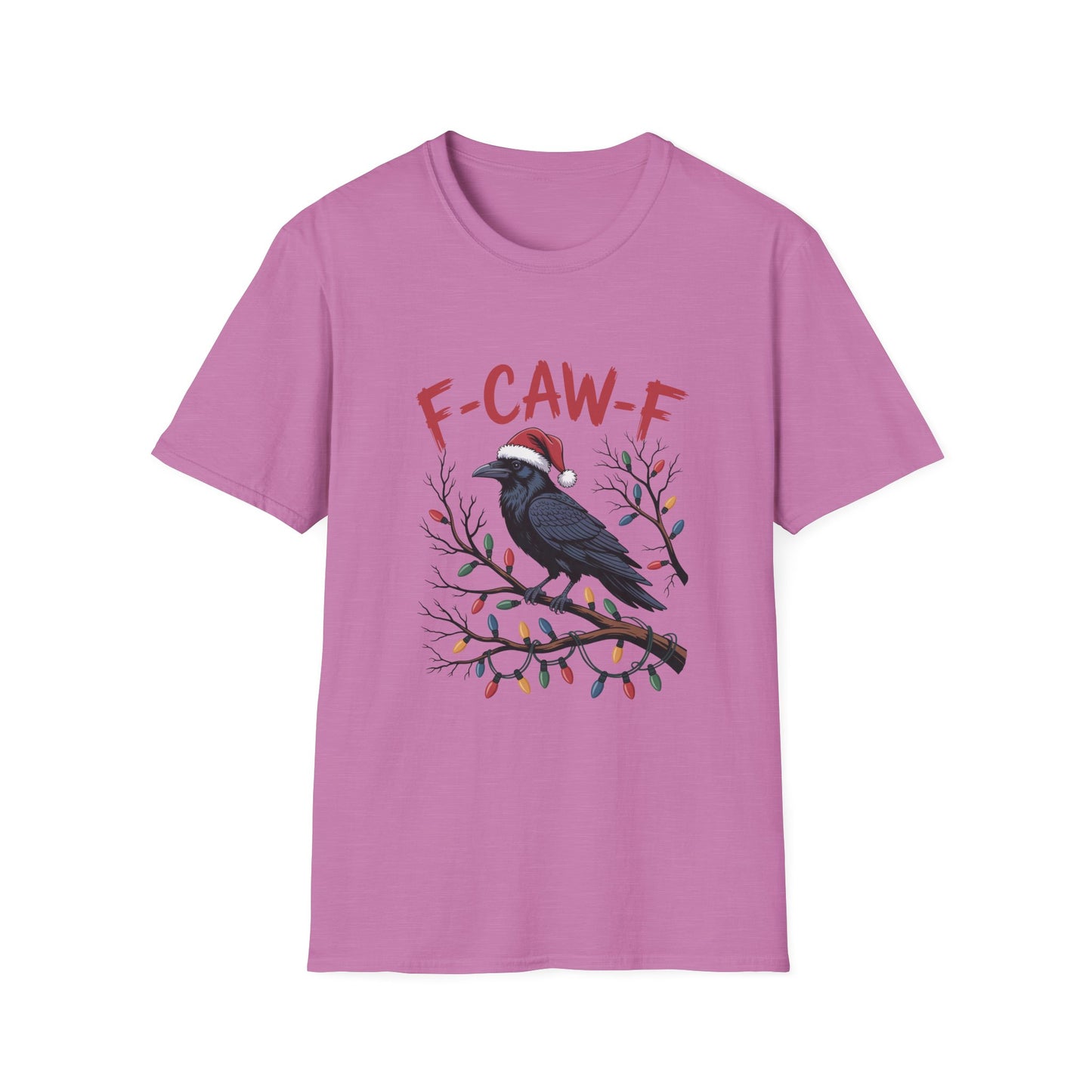 F-Caw-F Raven Christmas T-Shirt
