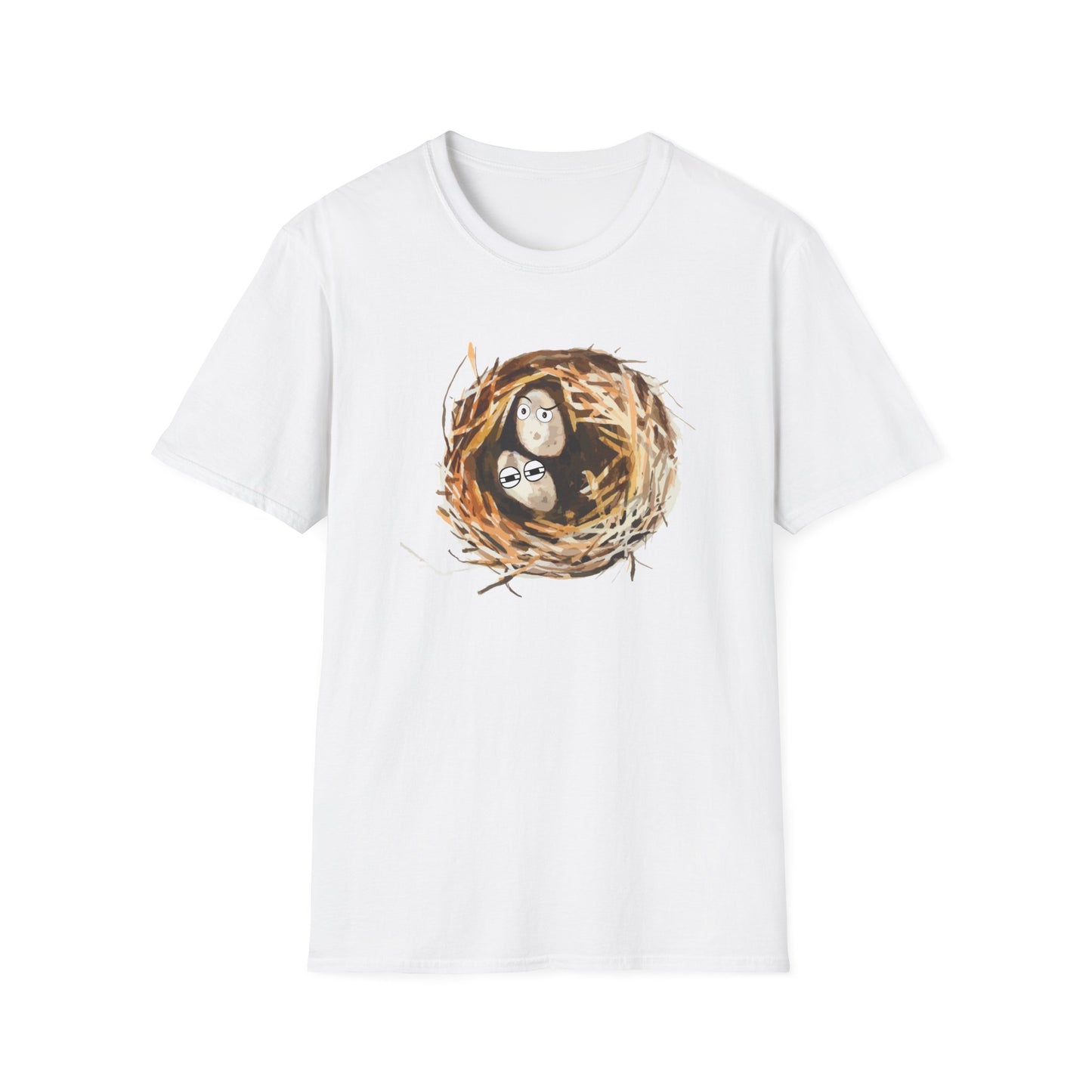 Googly Eyes Bird Nest T-Shirt