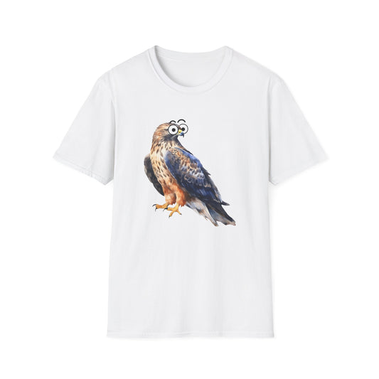 Googly Eyed Eagle Watercolor T-Shirt