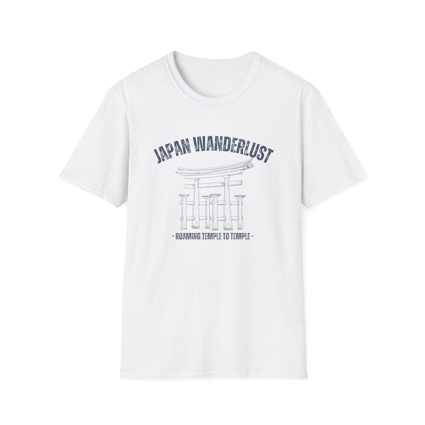 Japan Wanderlust Roaming Temple to Temple T-Shirt