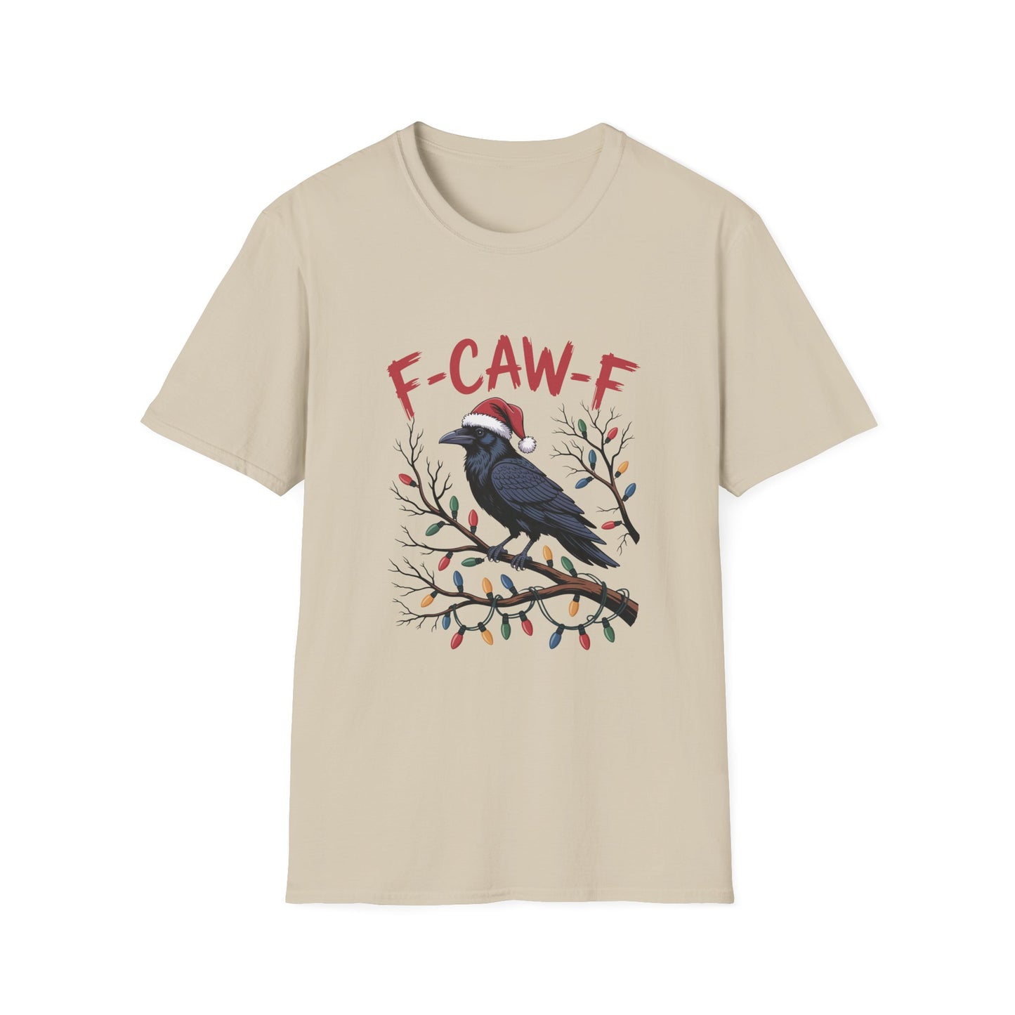 F-Caw-F Raven Christmas T-Shirt
