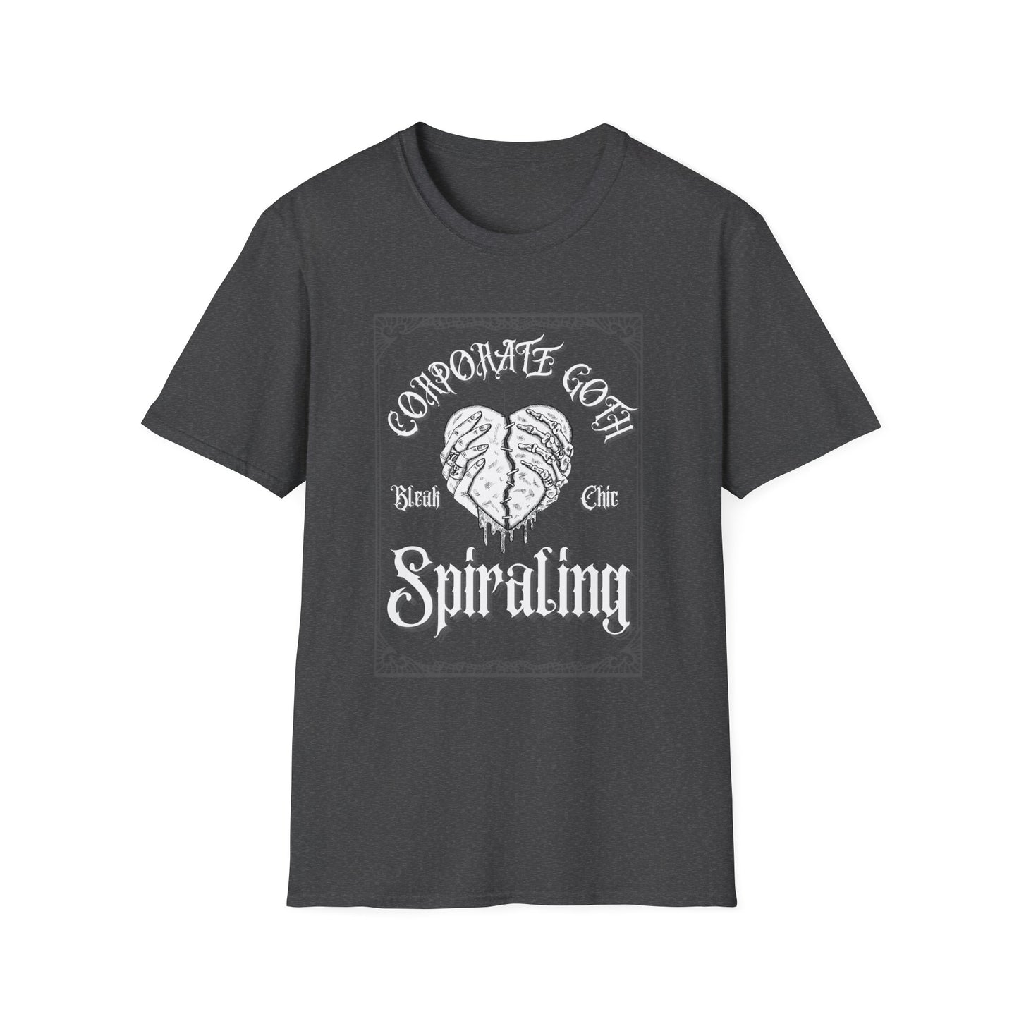 Corporate Goth Spiraling T-Shirt