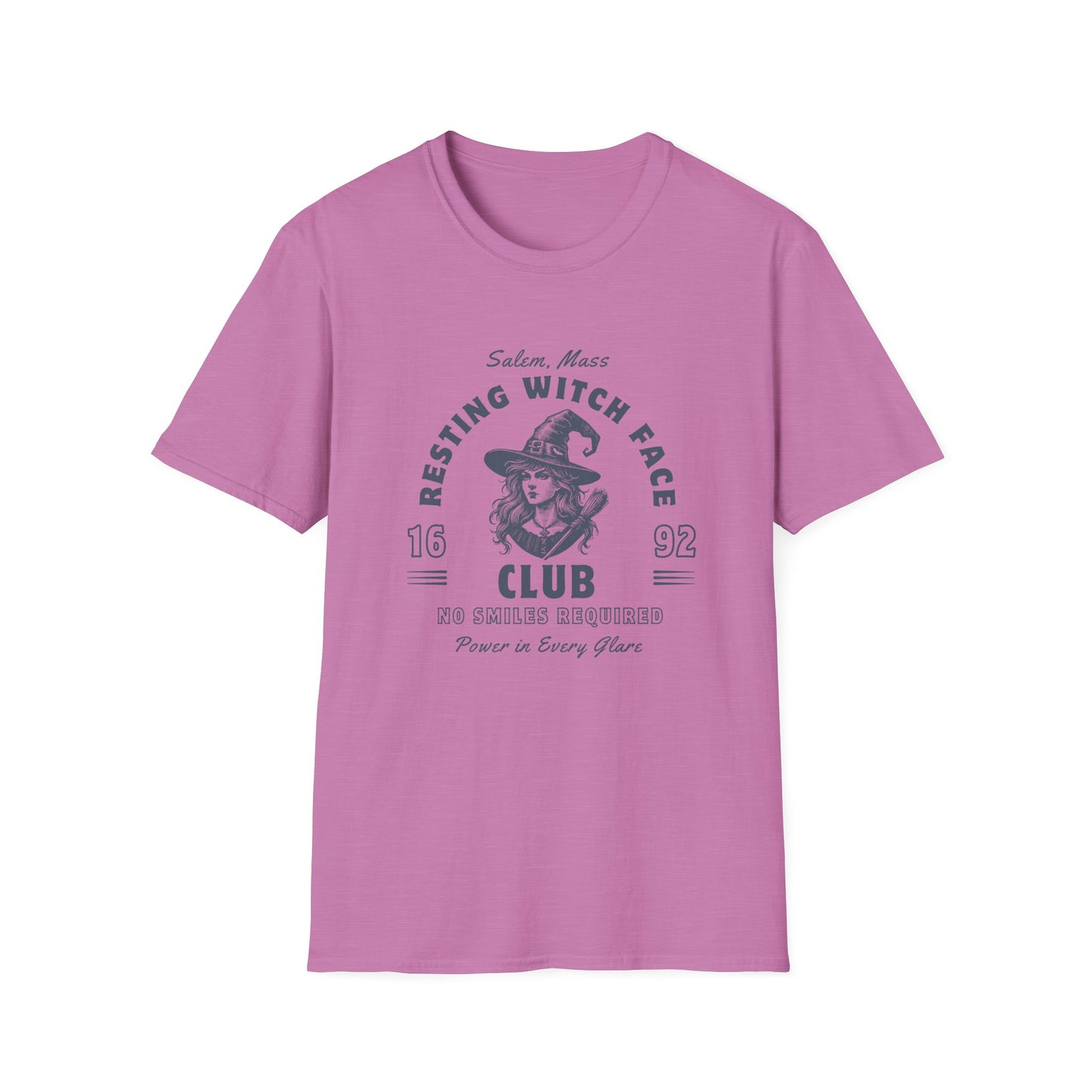 Resting Witch Face Club, No Smiles Required T-Shirt