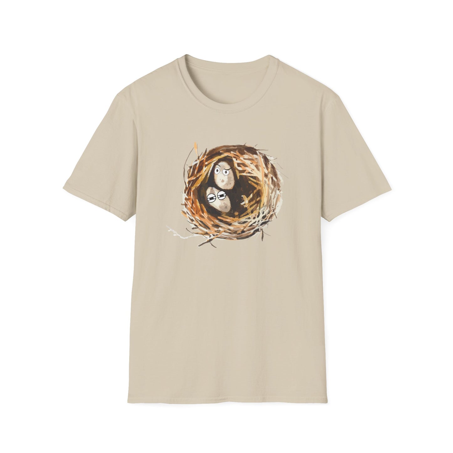 Googly Eyes Bird Nest T-Shirt