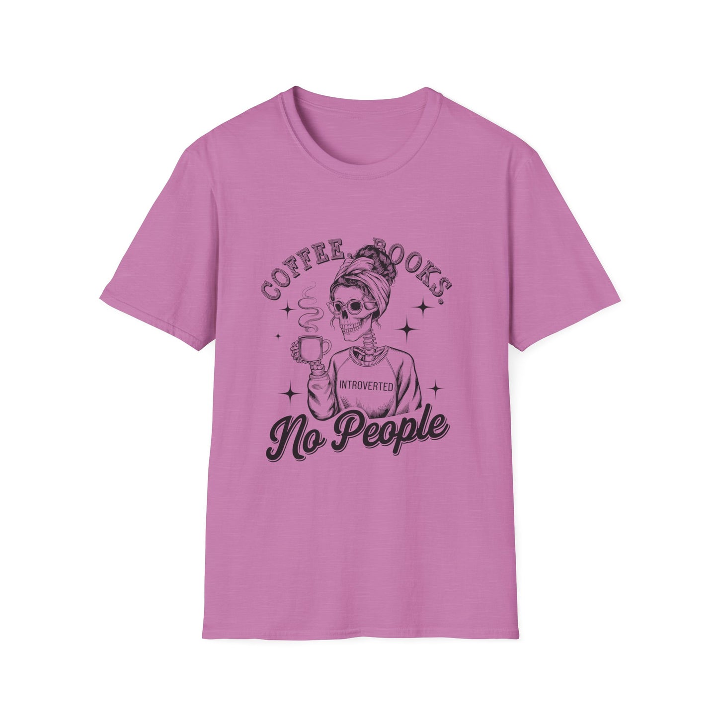 Coffee, Books, No People T-Shirt