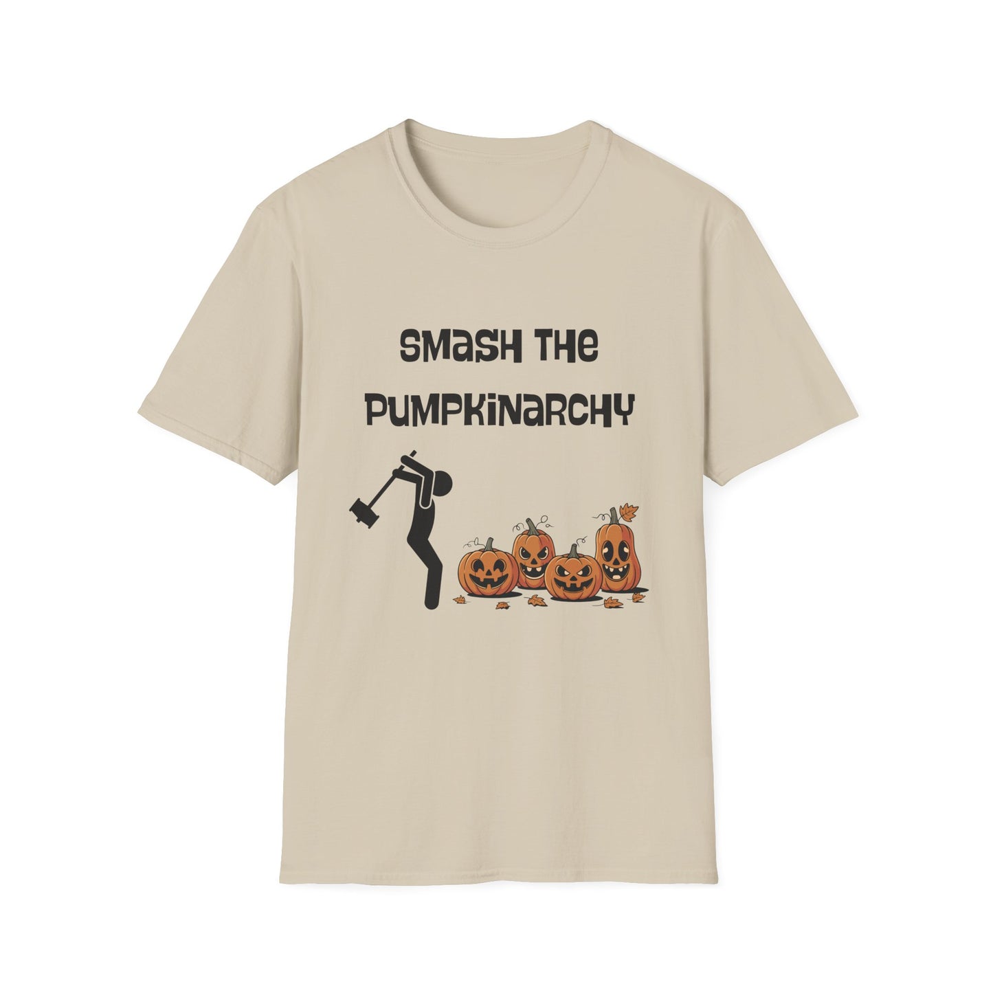 Smash the Pumpkinarchy T-shirt