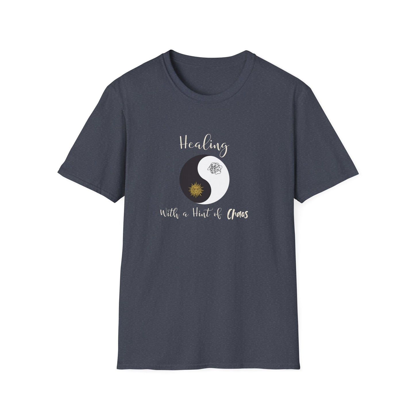 Healing with a Hint of Chaos - Ying Yang T-Shirt