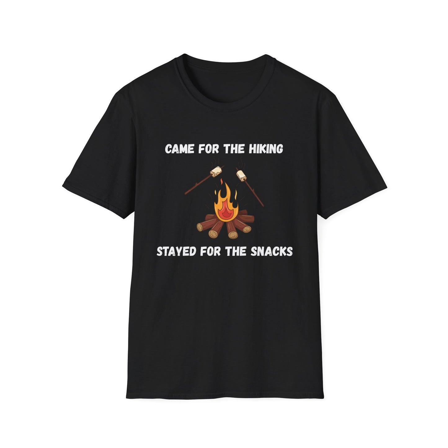 Came for the Hiking, Stayed for the Snacks T-Shirt