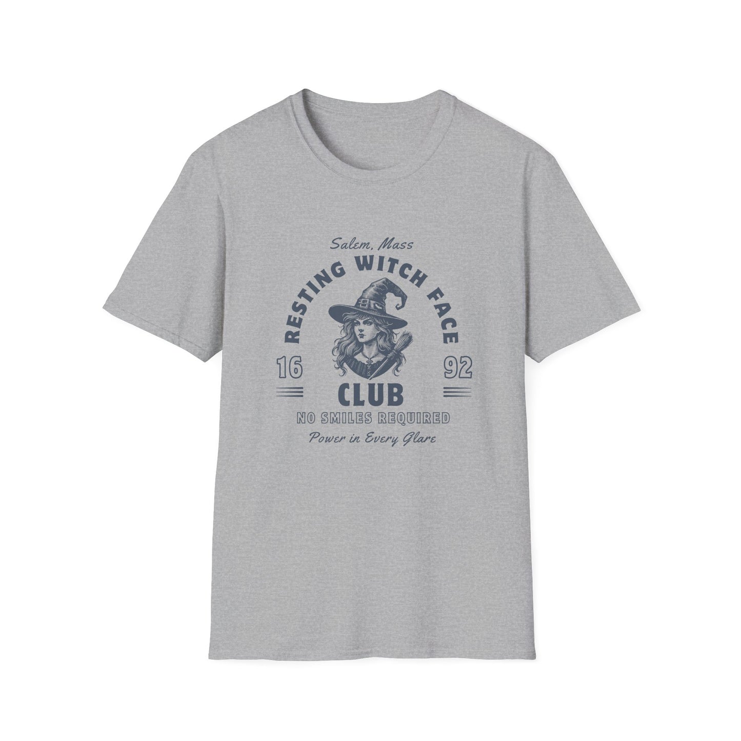 Resting Witch Face Club, No Smiles Required T-Shirt
