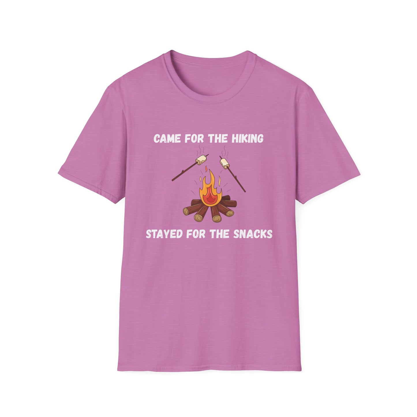 Came for the Hiking, Stayed for the Snacks T-Shirt