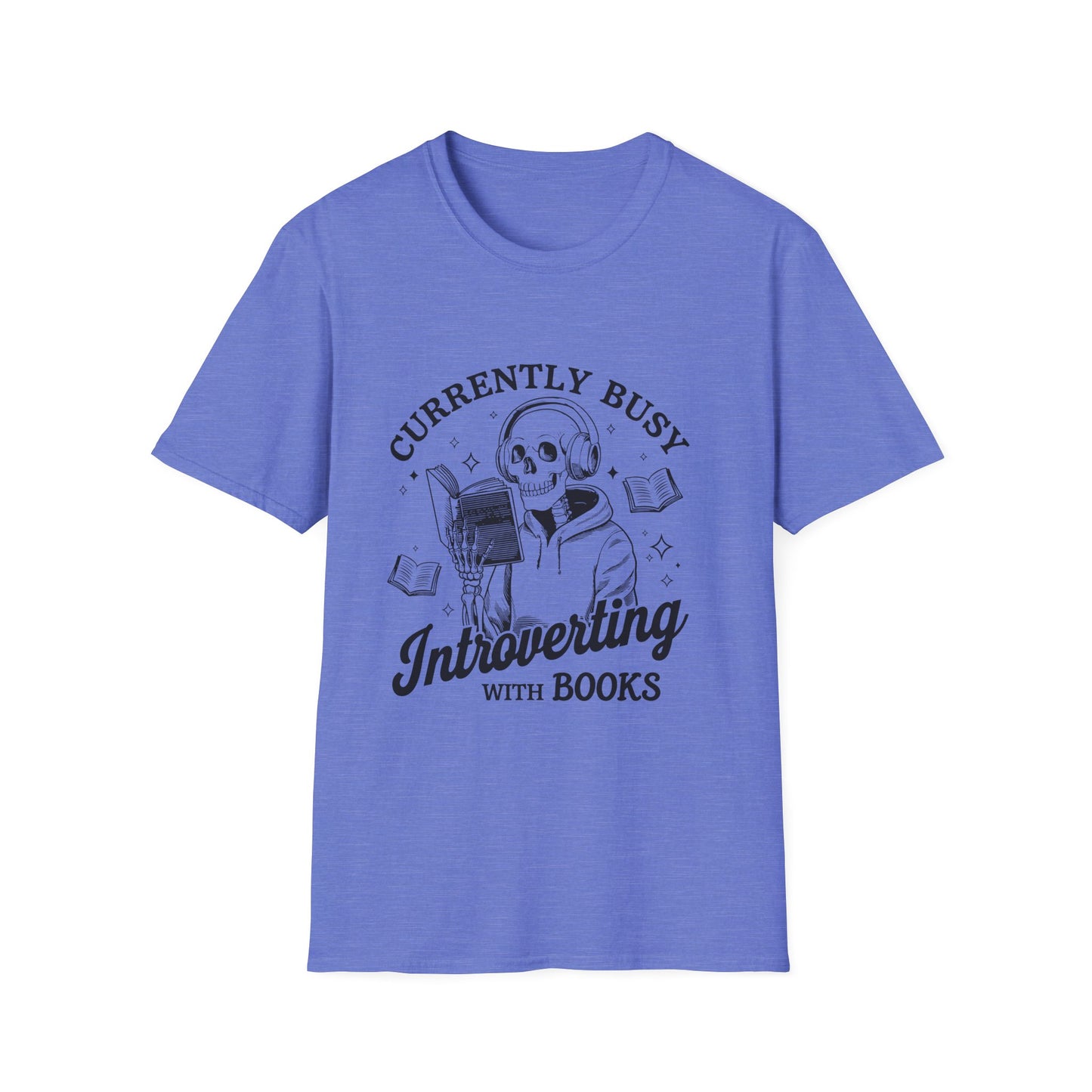 Currently Busy Introverting with Books T-Shirt