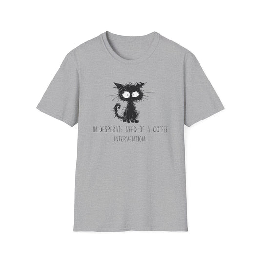 In Desperate Need of a Coffee Intervention T-Shirt
