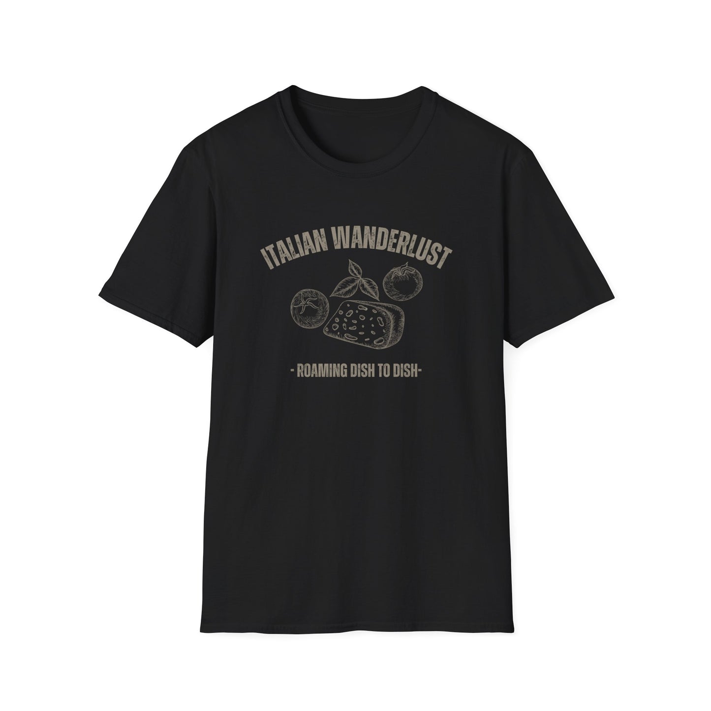 Italian Wanderlust: Roaming Dish to Dish T-Shirt