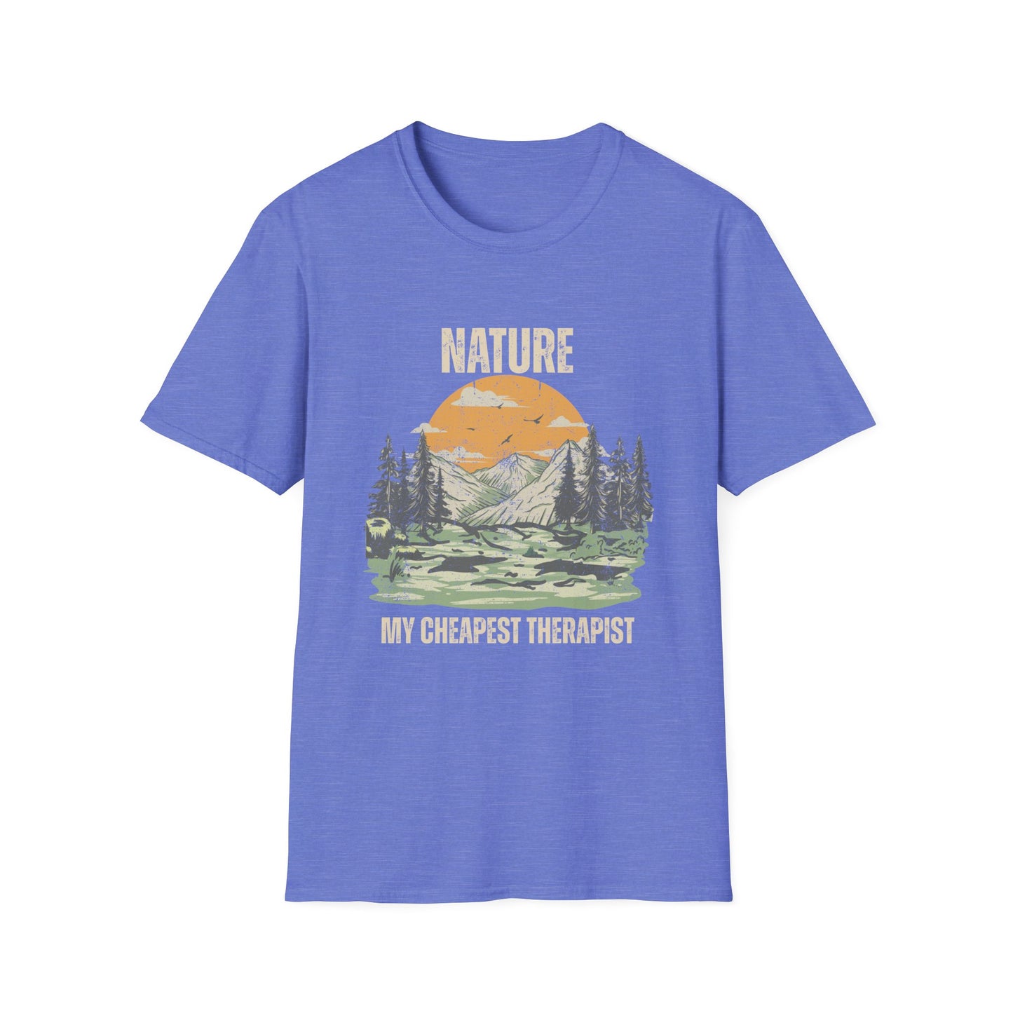 Nature, My Cheapest Therapist (Hiking) T-Shirt