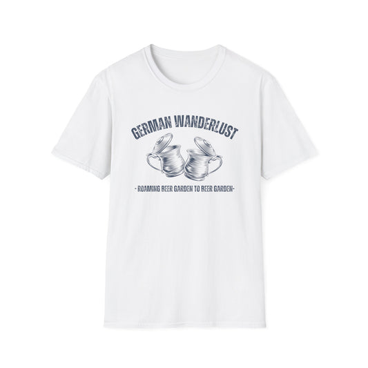 German Wandelust: Roaming Beer Garden to Beer Garden T-Shirt