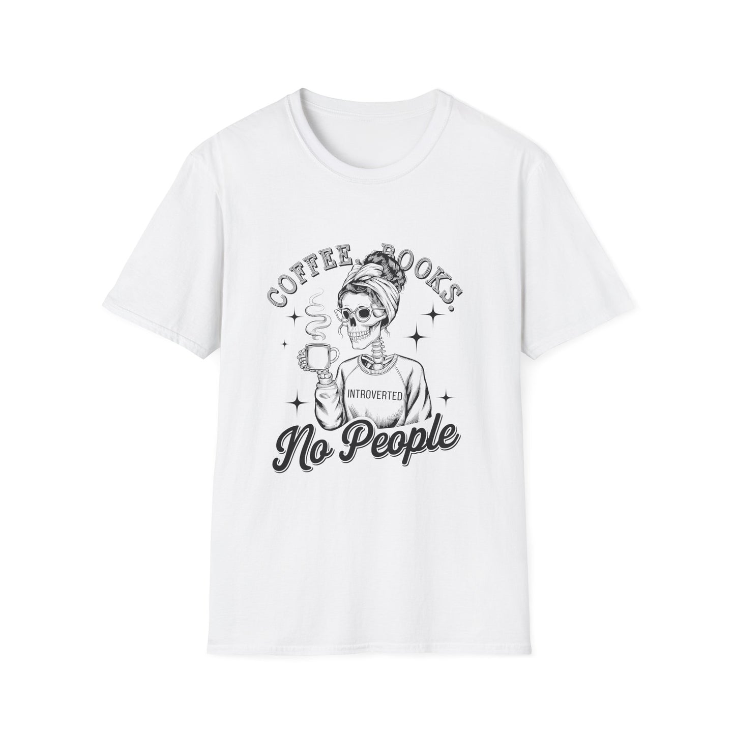 Coffee, Books, No People T-Shirt