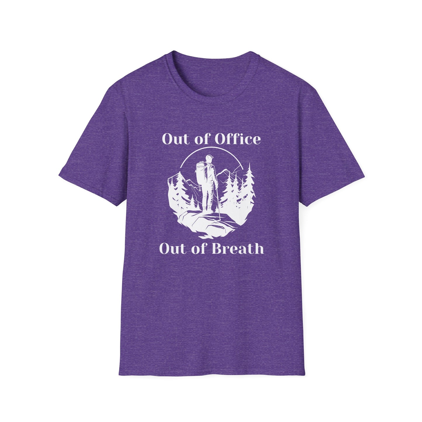 Out of Office, Out of Breath (Hiking) T-Shirt