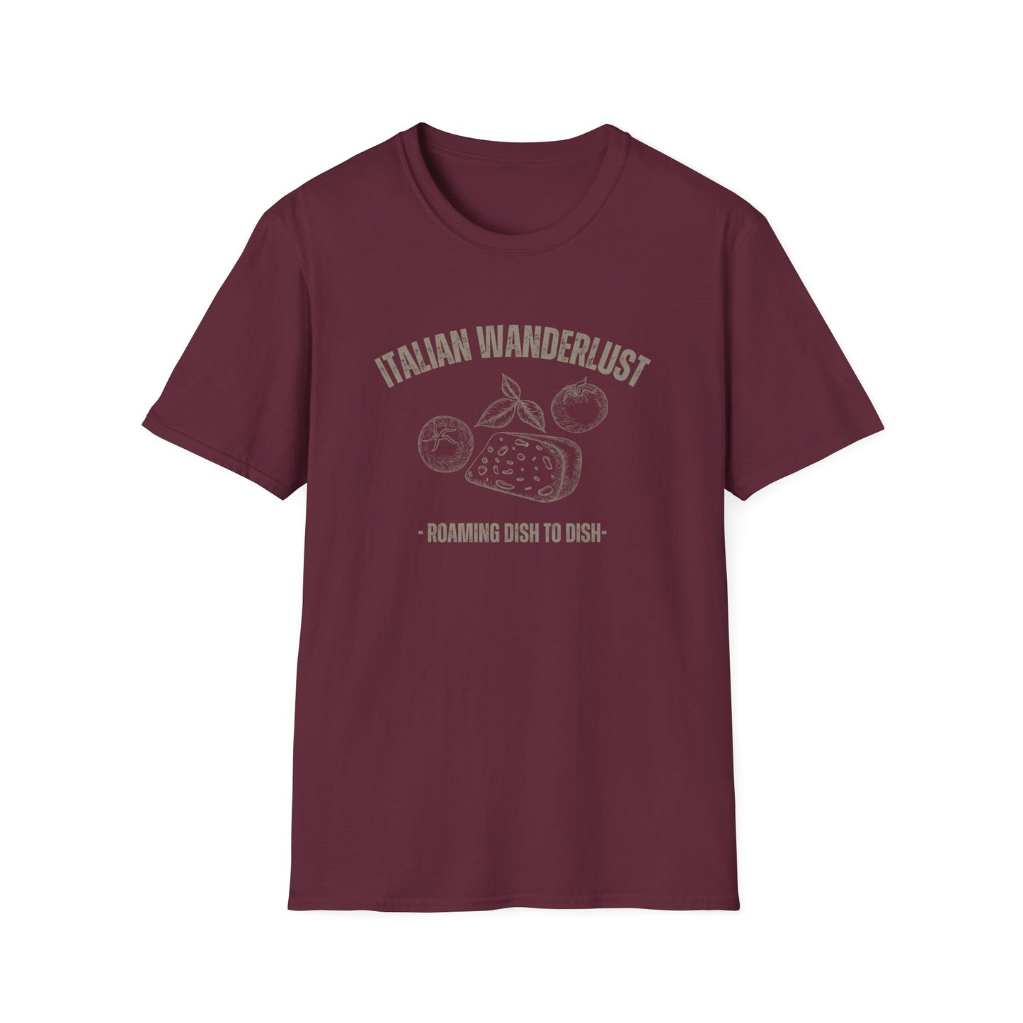 Italian Wanderlust: Roaming Dish to Dish T-Shirt