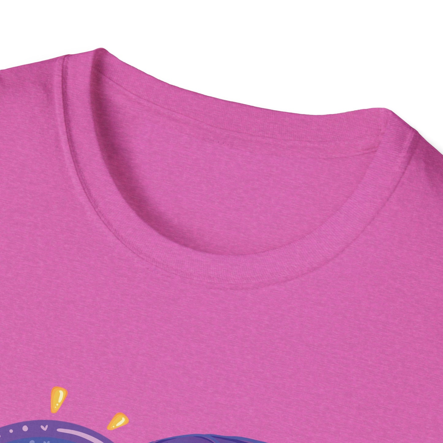 Grim Reaper Riding a Unicorn Graphic Tee
