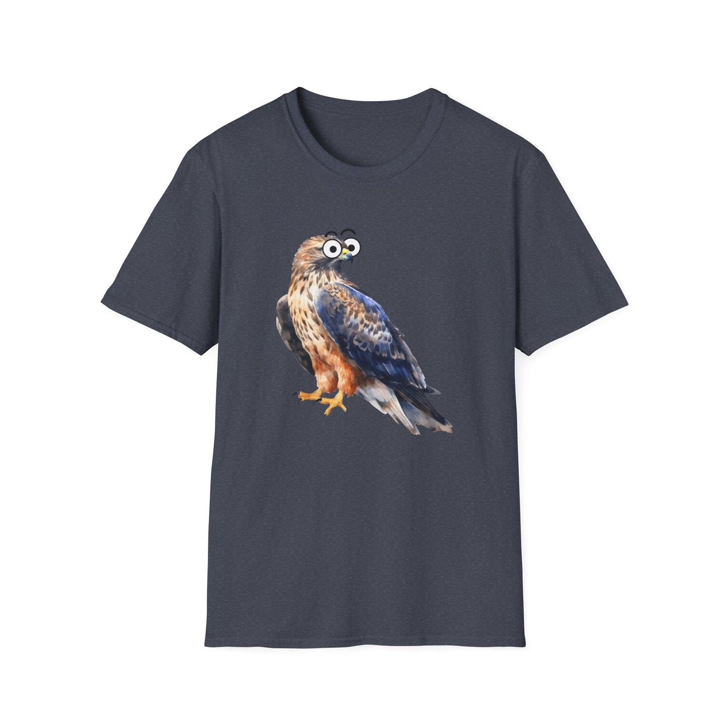 Googly Eyed Eagle Watercolor T-Shirt