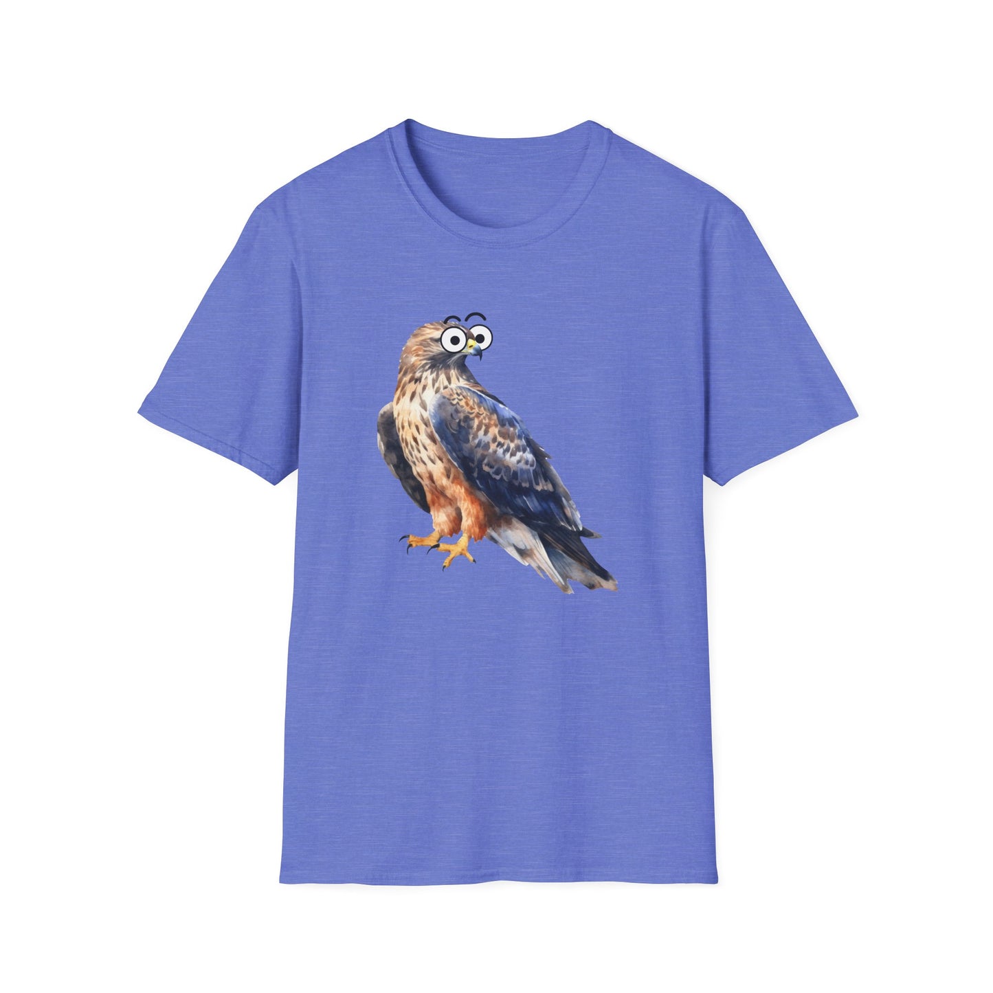 Googly Eyed Eagle Watercolor T-Shirt
