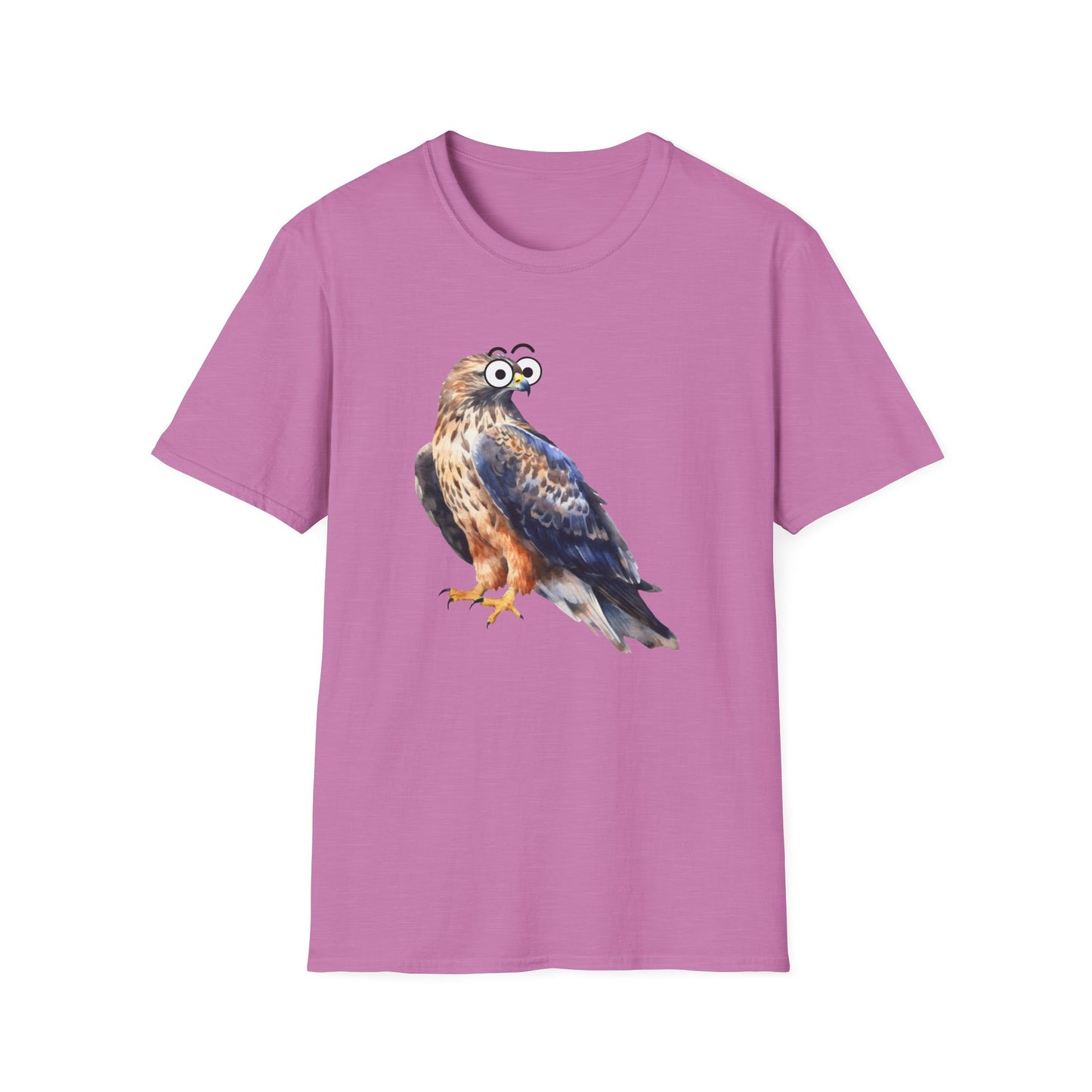Googly Eyed Eagle Watercolor T-Shirt
