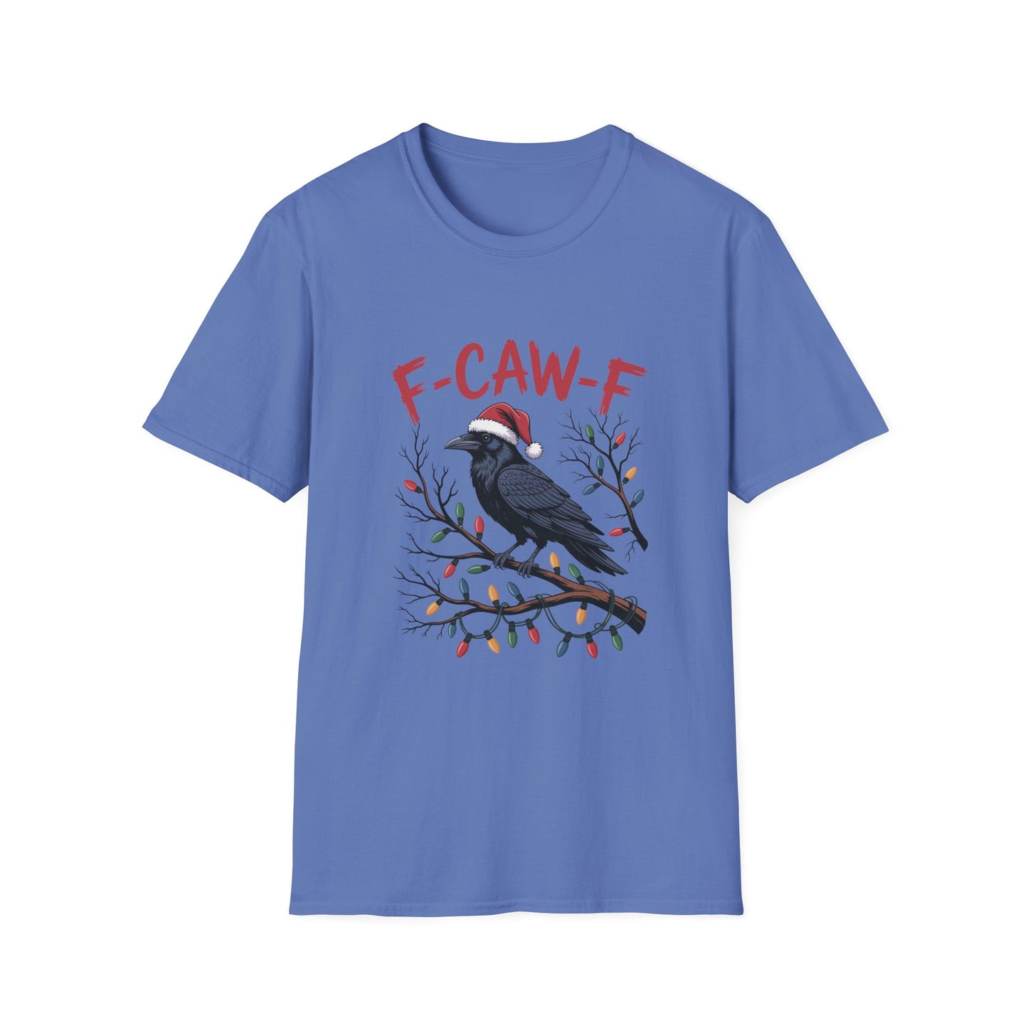 F-Caw-F Raven Christmas T-Shirt