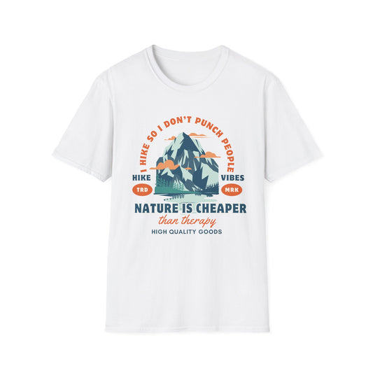 I Hike So I Don't Punch People T-shirt