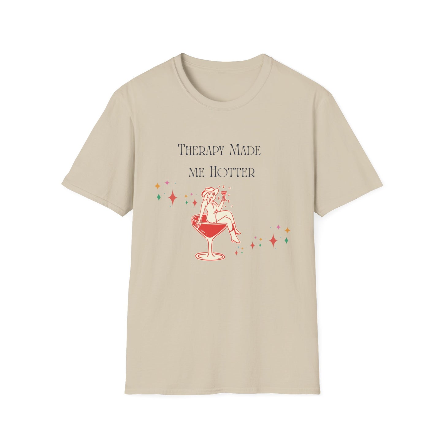 Therapy Made me Hotter Retro T-Shirt