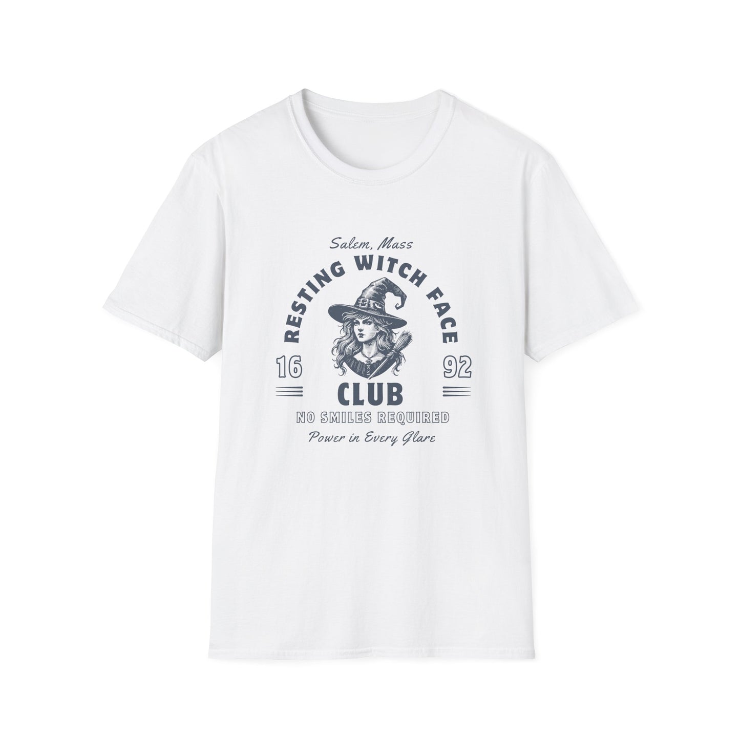 Resting Witch Face Club, No Smiles Required T-Shirt