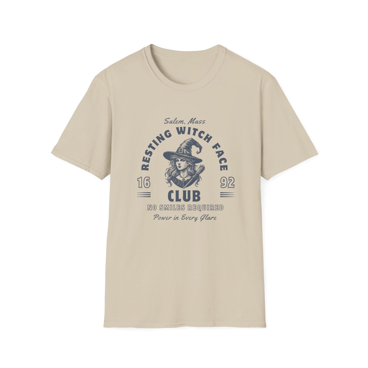 Resting Witch Face Club, No Smiles Required T-Shirt