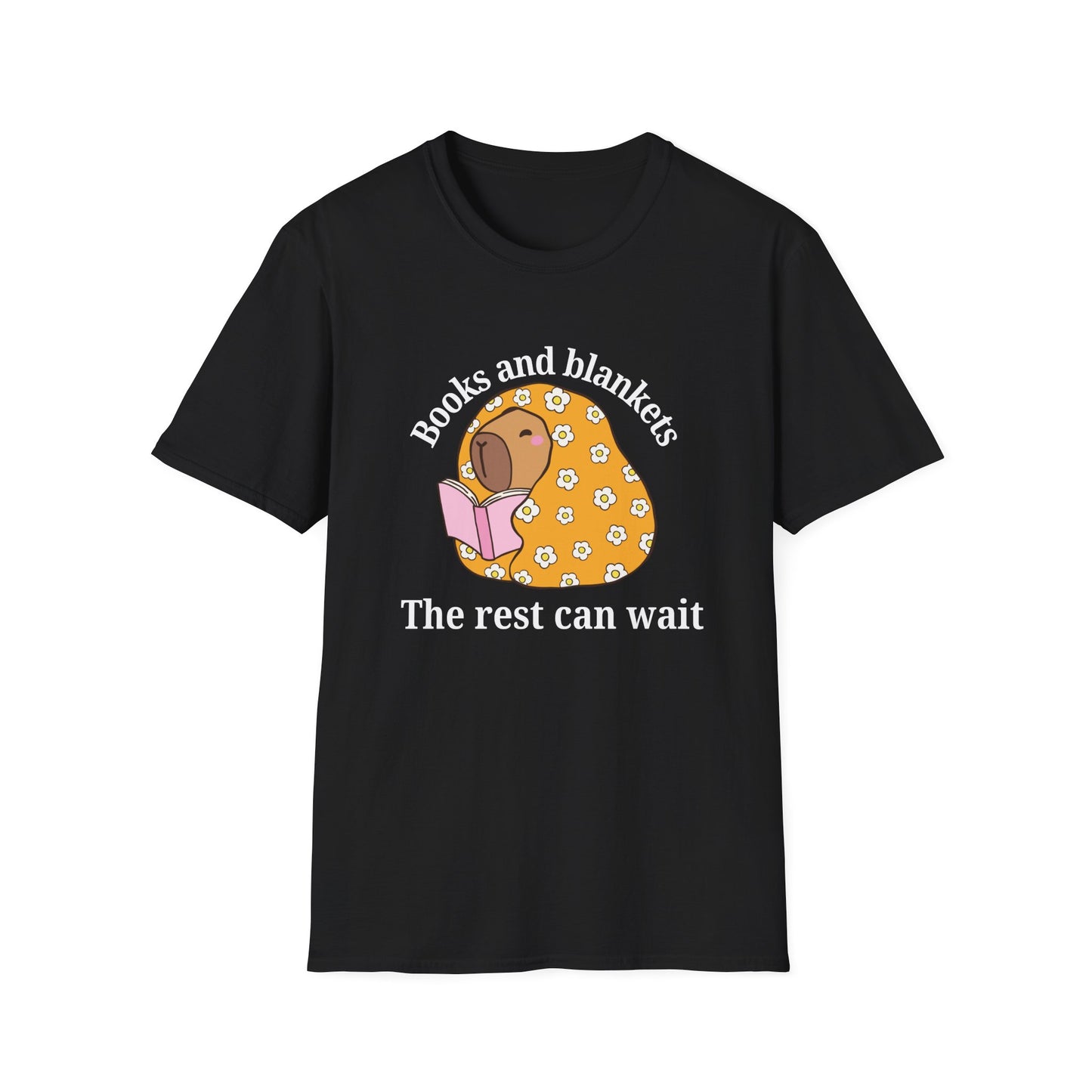 Books and Blankets. The Rest Can Wait T-shirt