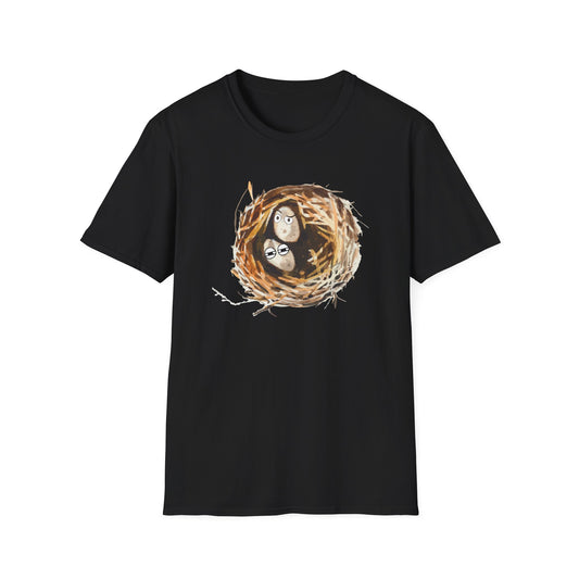 Googly Eyes Bird Nest T-Shirt