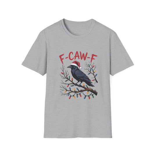F-Caw-F Raven Christmas T-Shirt
